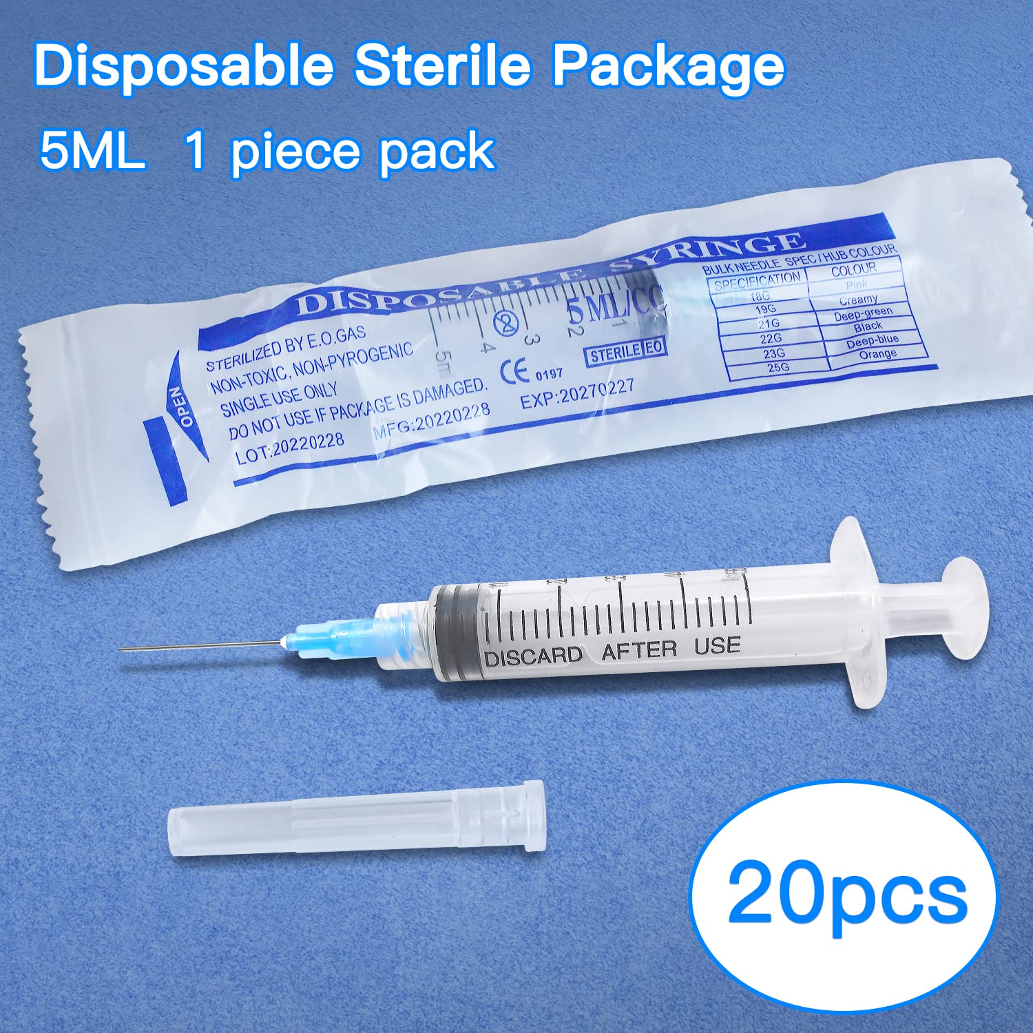 Reconstitution Syringes